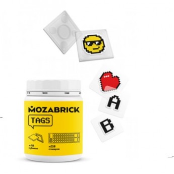 Дополнительные детали+стикеры MOZABRICK TAGS